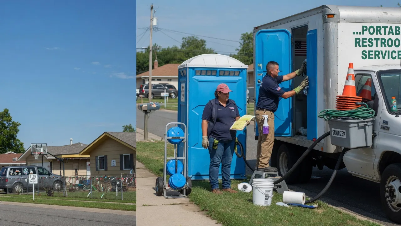 Portable Toilet Rental in Mount Sterling, IL near me